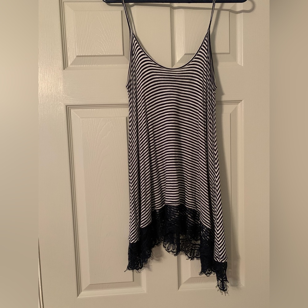 Navy blue tank